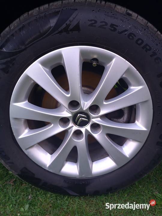 Sprzedam felgi aluminiowe z citroena C5 z kupiony w polskim salonie