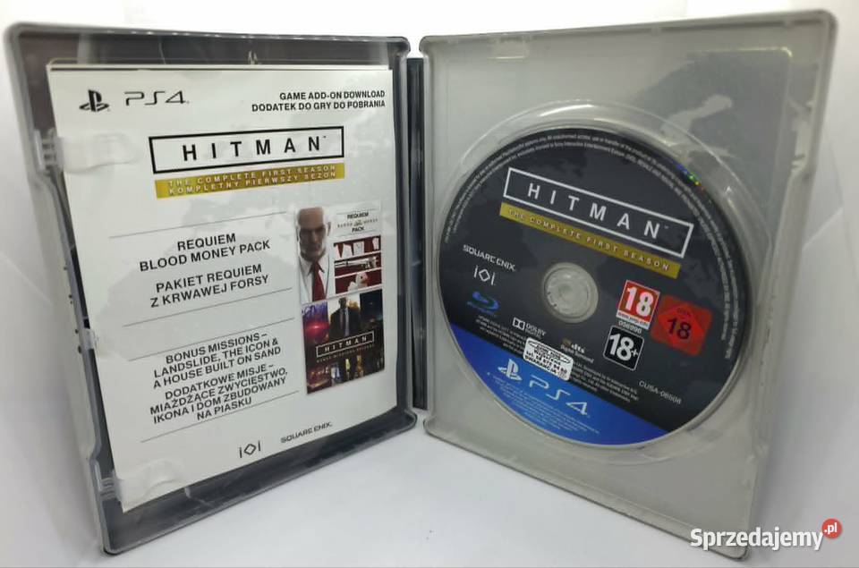 Gra Hitman Kompletny Pierwszy Sezon Steelbook 4 Elbląg