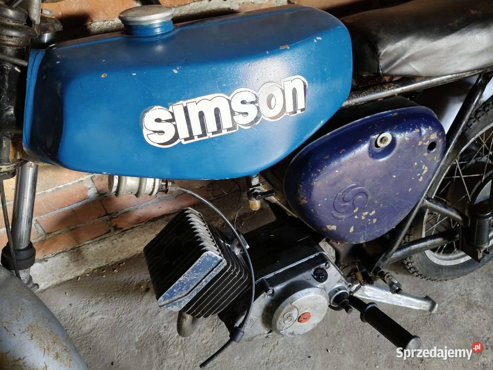 Simson S51 1984 wielkopolskie Ostrów Wielkopolski