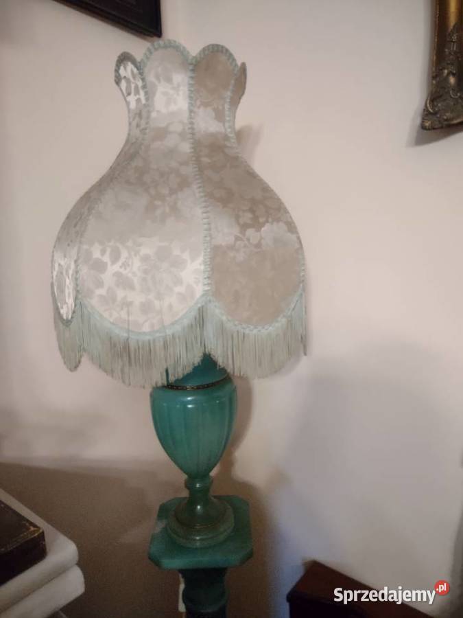 Lampa Kolumna Hiszpański Alabaster Gniezno