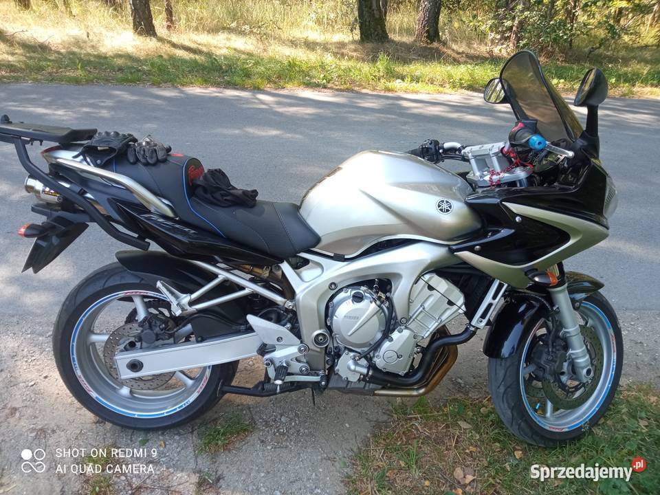Zadbana Yamaha Fz6 Kufer IXIL Dodatki Yamaha łódzkie Czarnocin