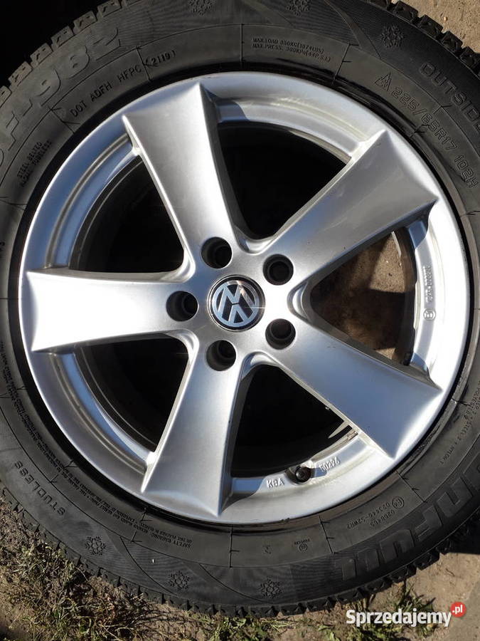 Koła zimowe Tiguan 5x112 R17 mazowieckie Ostrołęka