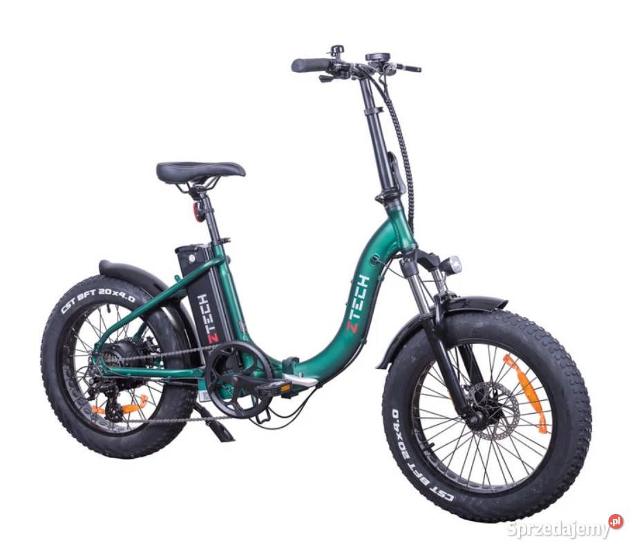 ZTech ZT89E Cameo Fatbike Składany rower Łańcut sprzedam