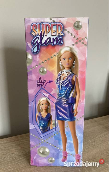 Lalka dziewczynki Steffi glam różowy Ostrów Wielkopolski