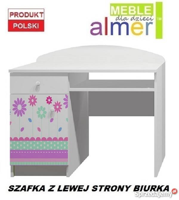 KWIATY 4 B10 biurko dziecięce 100x50 w74 wielkopolskie Poznań sprzedam