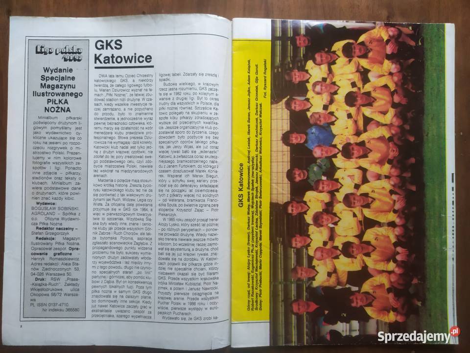 Skarb kibica liga polska jesień 1991 Łódź
