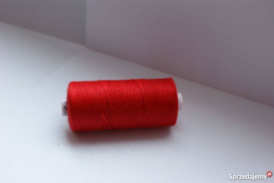 Nici Czerwone 30 Gutermann Amann FORBITEX COATS Produkcja Wałbrzych