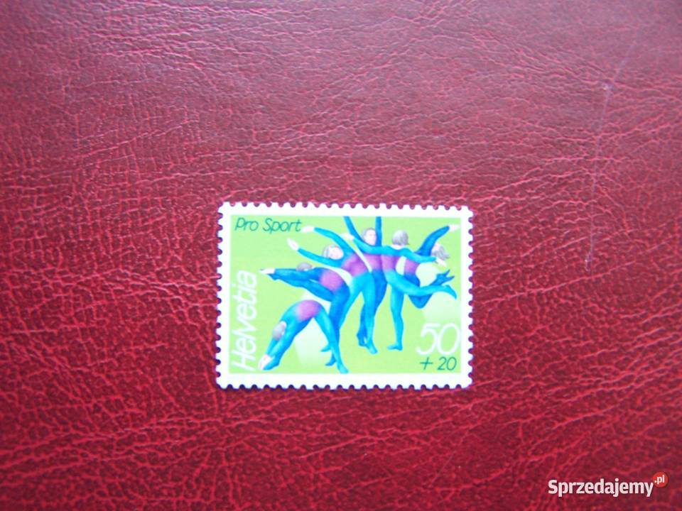 Szwajcaria 1989 MNH Mi 1404 Sport Filatelistyka