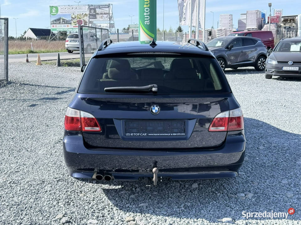 BMW 525 25D 177 2005r 204 skóry Nawigacja full Wojkowice