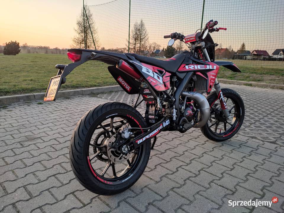 Rieju mrt 50 2021r Beta Sherco Aprilla Derbi 6500km Motoryzacja Gostyń