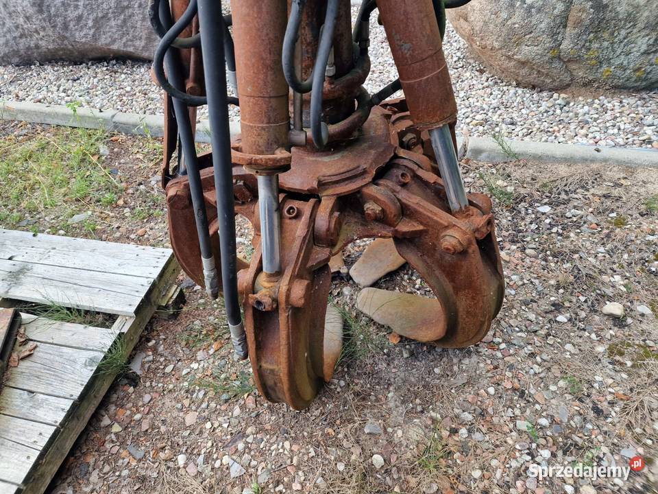 Chwytak obrotowy do złomu Krasne