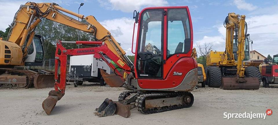 Minikoparka YANMAR SV 16 17t 14r SV 18 20 22 VIO Pozostałe Sułów