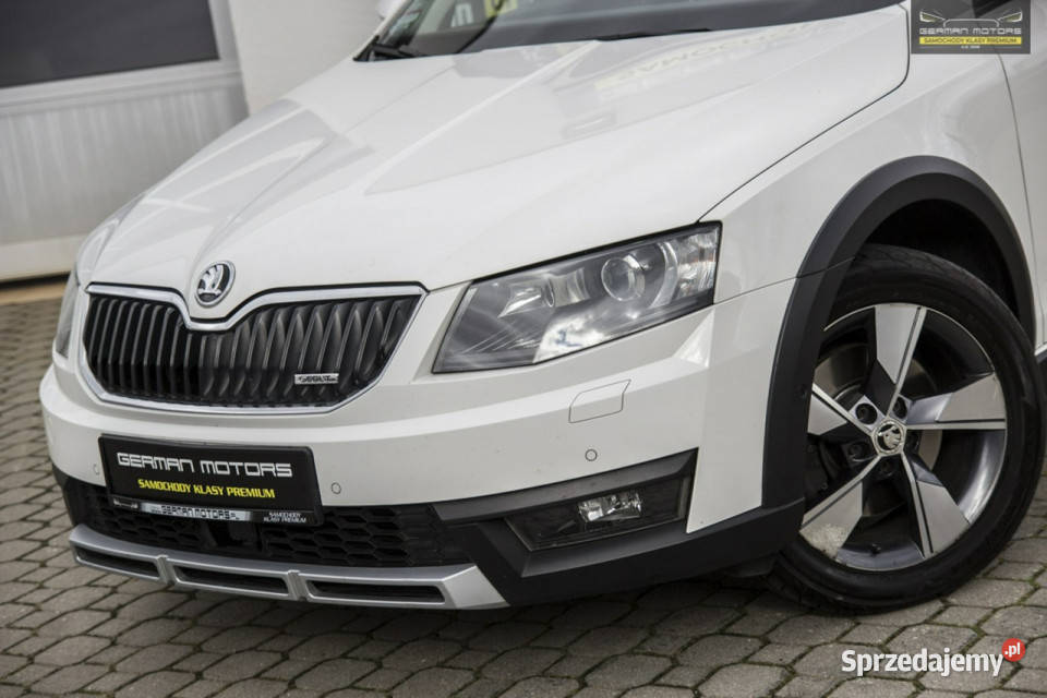 koda Octavia SCOUT Panorama Ledy Parktronic ASO 180KM Gdynia