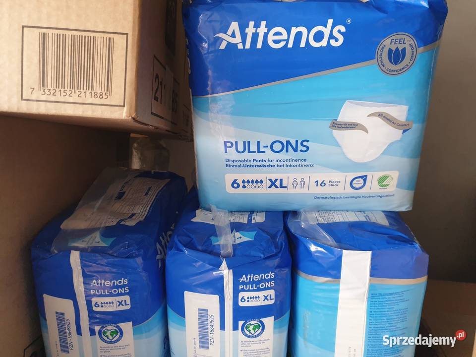 Pieluchy dorosłych Majtki XL L na gumkę wielkopolskie