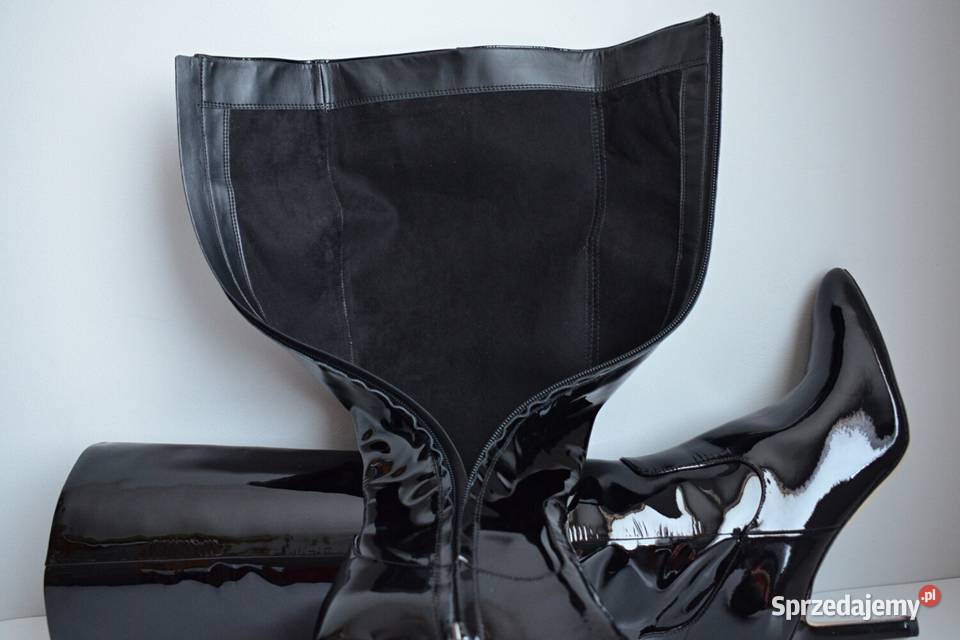 WYJĄTKOWE lakierowane kozaki SZPILKI Sam Edelman 26cm Białystok sprzedam