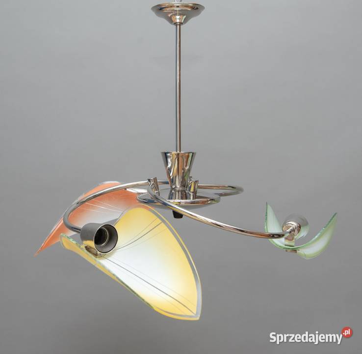 Żyrandol lata 60 Look PopArt MidCentury Vintage Dąbrowa Górnicza