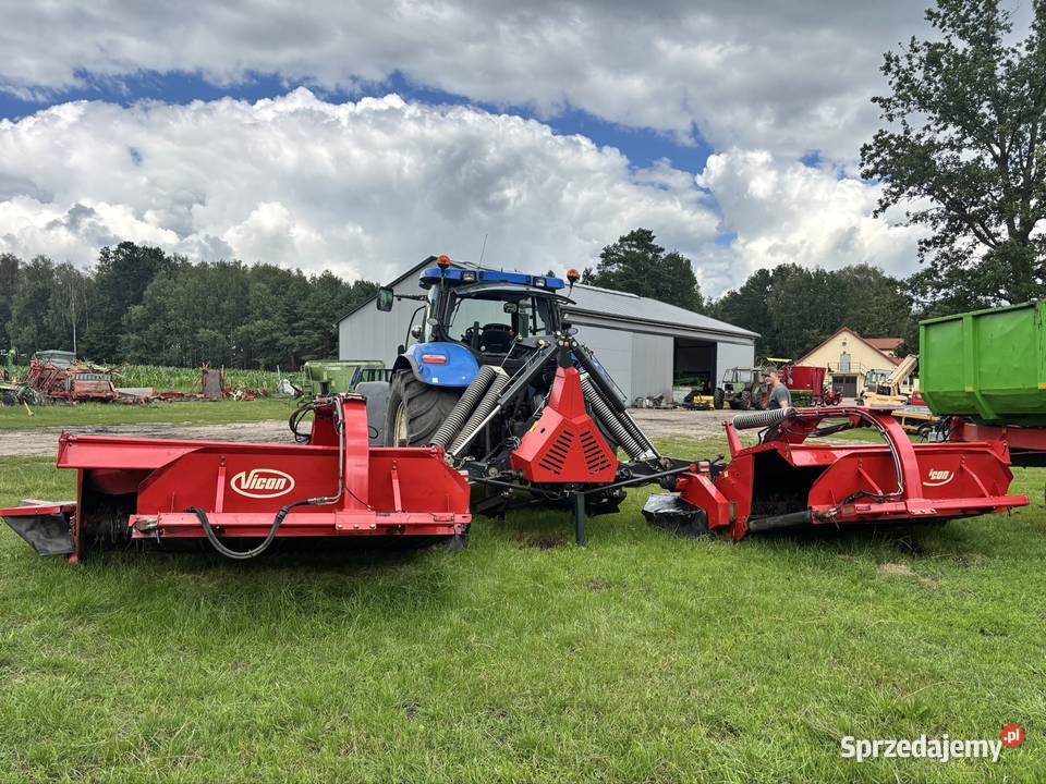 Kosiarka dyskowa motyl z taśmami 9m Vicon 690 nieuszkodzony Maszyny rolnicze Myszyniec