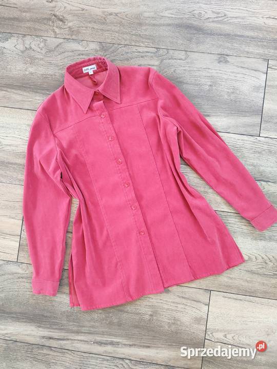 Koralowa Koszula Close two You Vintage czerwony Jasło