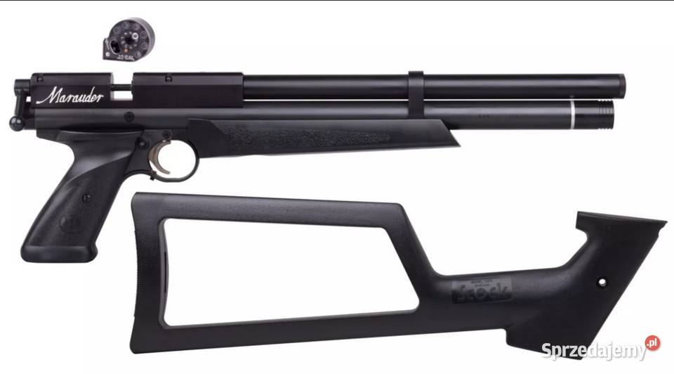 Crosman Benjamin Marauder cal 55mm pistolet pcp Przyłęki