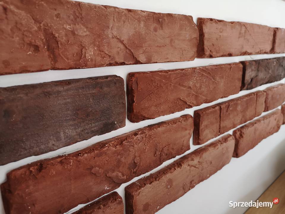 Płytki z starej cegły gipsowe imitacje Gdańsk