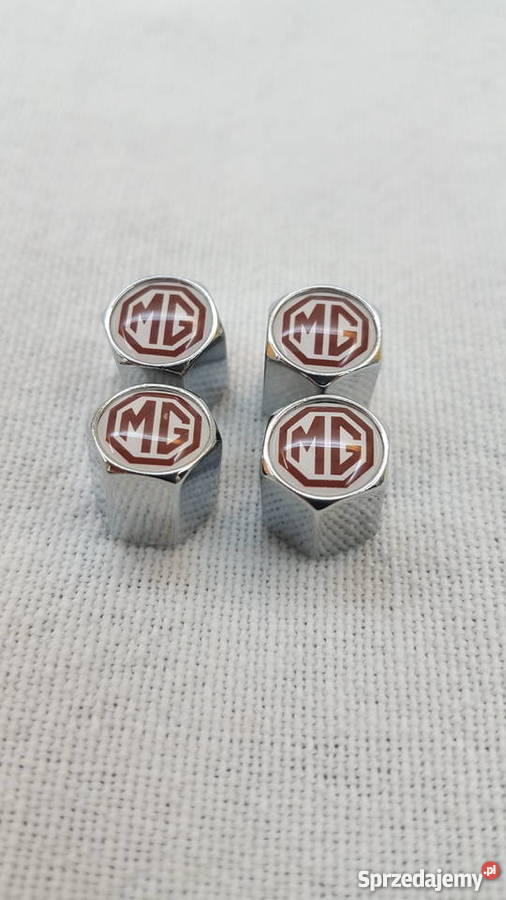 MG NAKRĘTKIKAPTURKI NA WENTYLE CHROM METALOWE