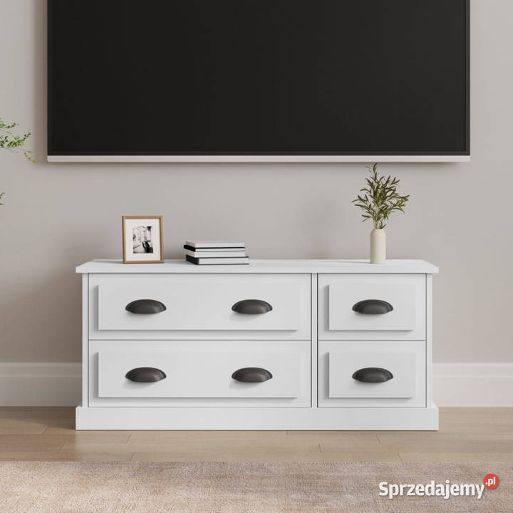 Szafka pod TV biała 100x355x45 materiał mazowieckie sprzedam