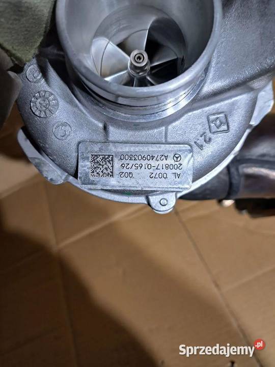 Turbosprężarka Turbo Turbina Mercedes W212 20 Motoryzacja dolnośląskie