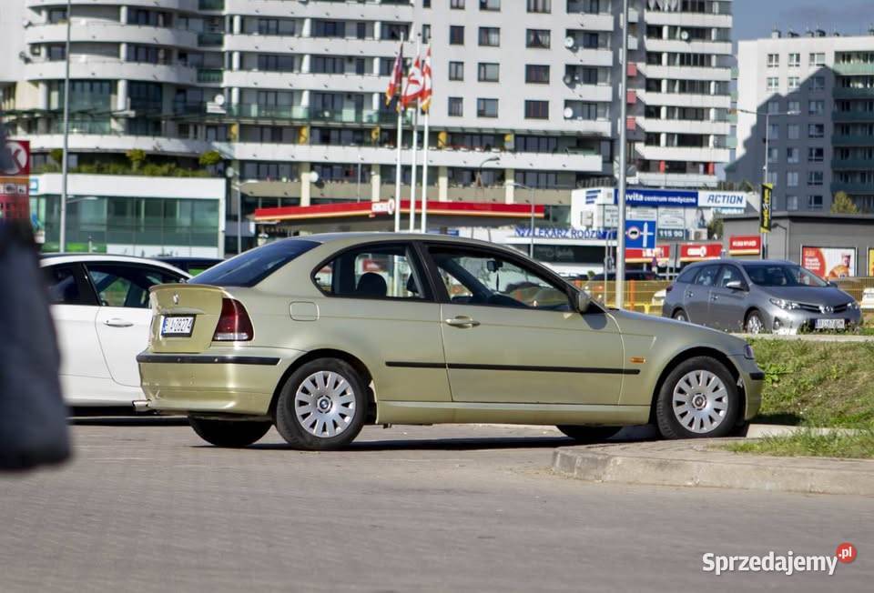 BMW E46 Compact 18 benzyna Automat klima benzyna Białystok