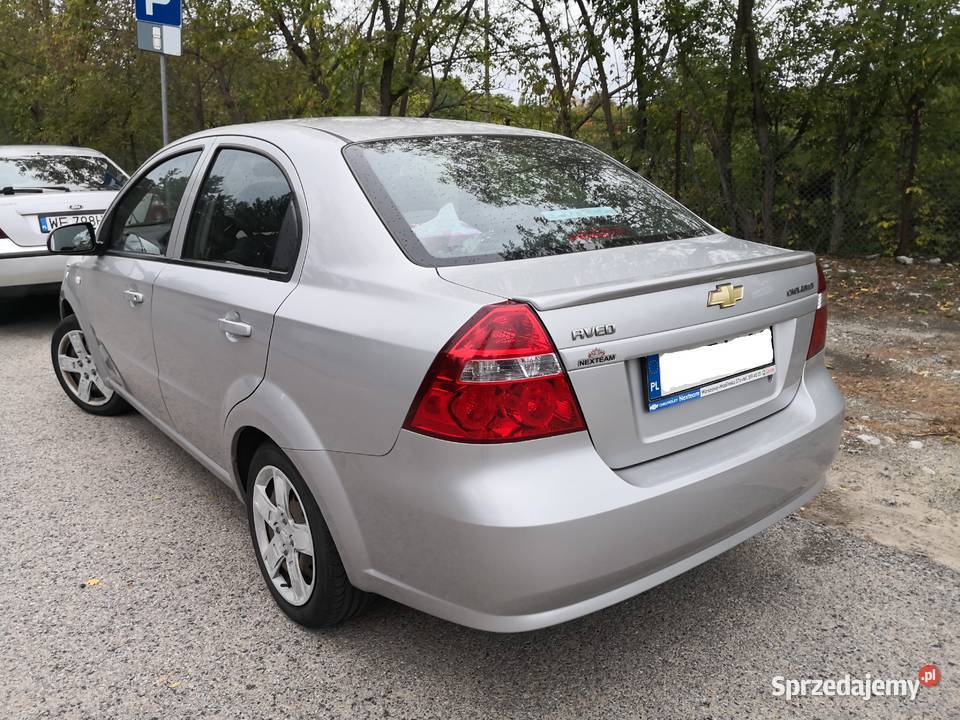 Chevrolet Aveo Sedan T250 Gaz LPG bezwypadkowy 1150cm3 Warszawa sprzedam