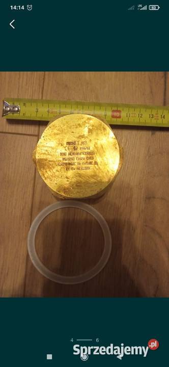 Zaślepka korek mosiądz M63 Słupsk