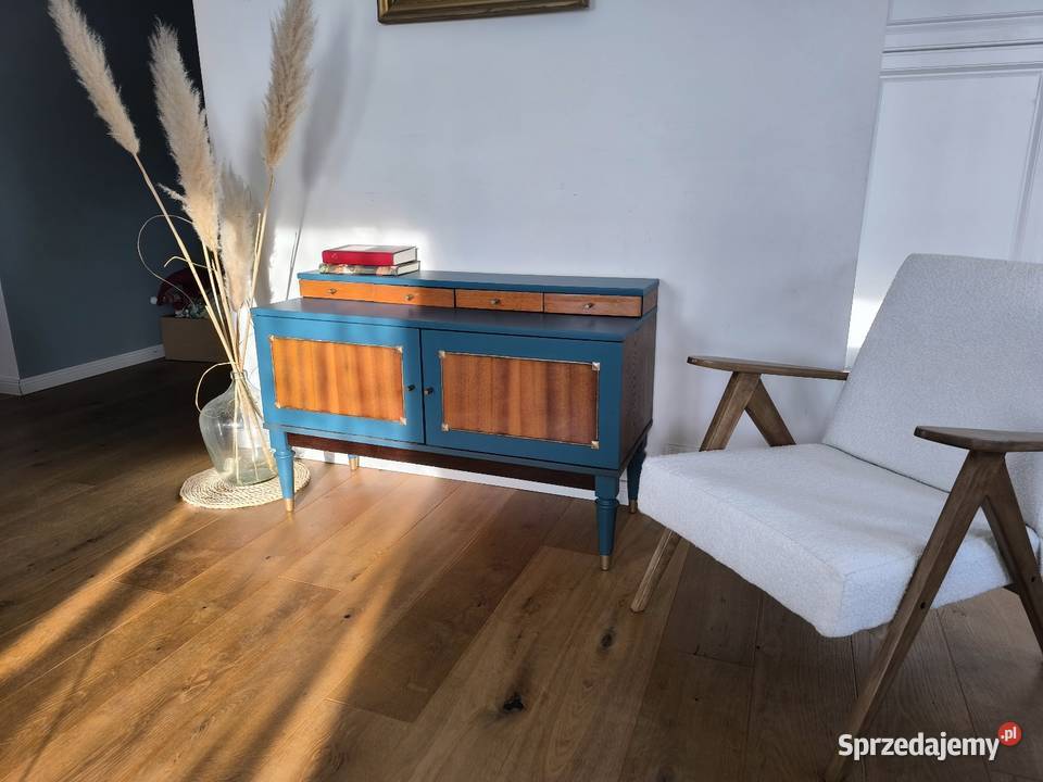 Piękna komoda pomocnik PRL lata 70 Łódź