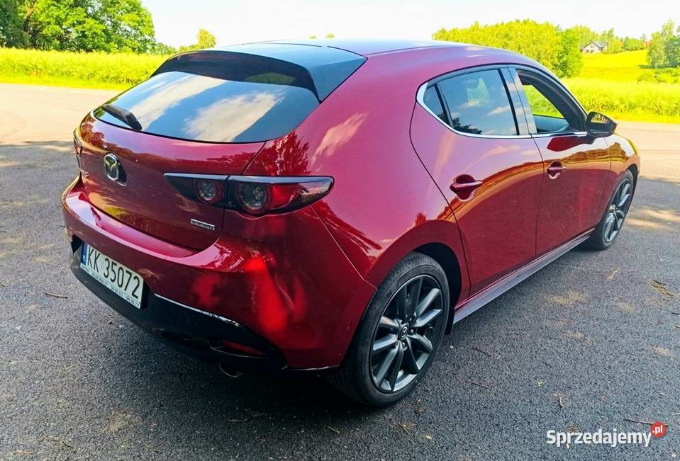 Mazda 3 III 20SkyactivG 122 20tkm Navi Kamery elektryczne lusterka Jaśkowice