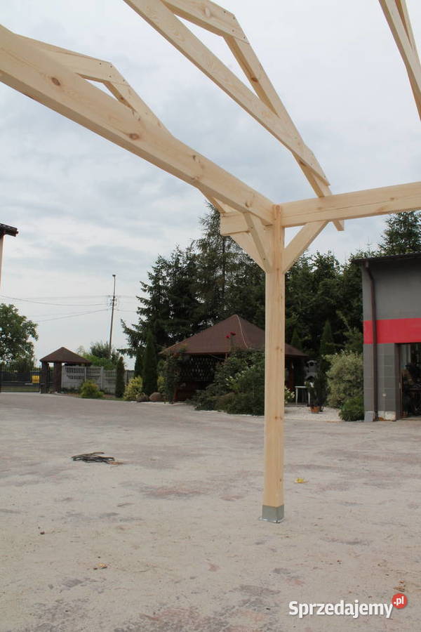 KONSTRUKCJA ALTANY 450x350 Wiata Pergola Garaż Łuków