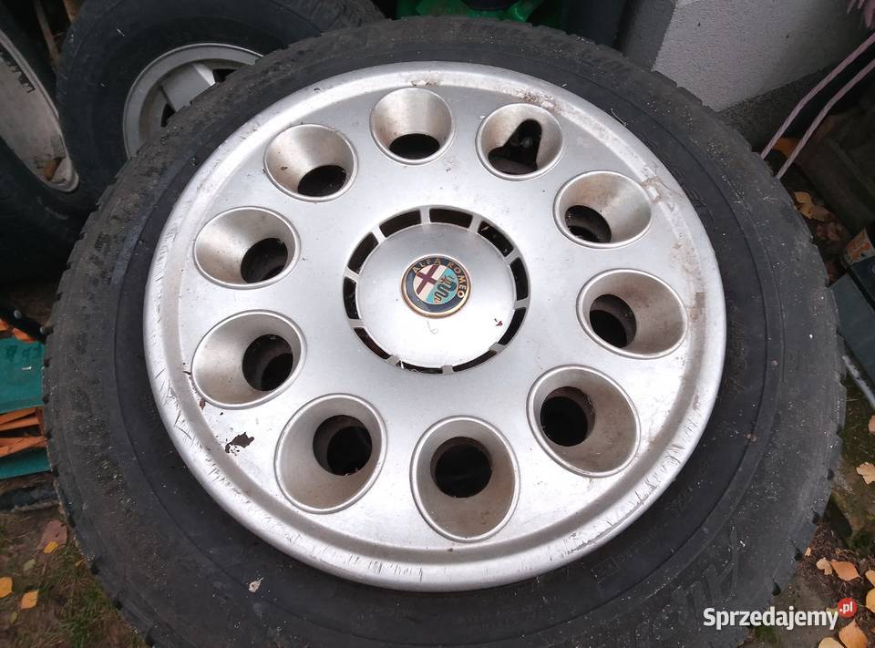 Alfa Romeo Felgi stalowe 15 ET375 Samochodowe Pabianice