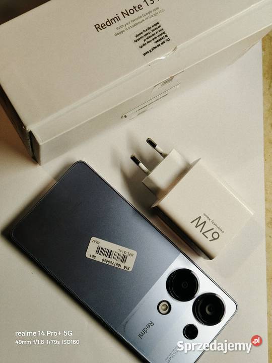 Sprzedam Xiaomi Redmi Note 13 PRO 4G Limanowa