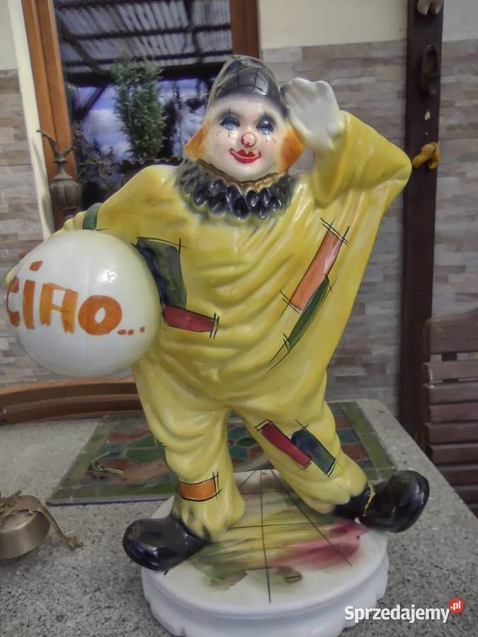 Włoska ceramika Danese Milano klaun Poznań sprzedam