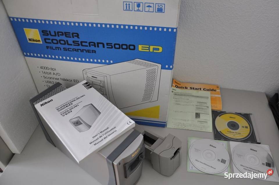 Nikon Coolscan 5000 ED w komplecie NIKON SF210 dolnośląskie Legnica sprzedam