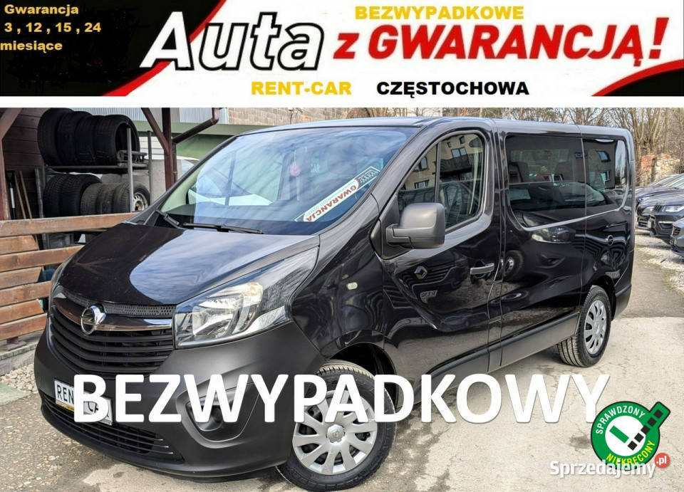 Opel Vivaro BUS 8Osób 16D125OPŁACONYBezwypadkowy nawigacja