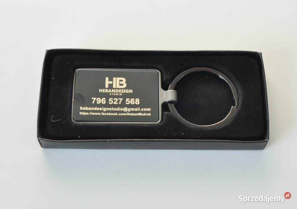 Brelok metalowy jednostronny grawer 100 Leżajsk sprzedam
