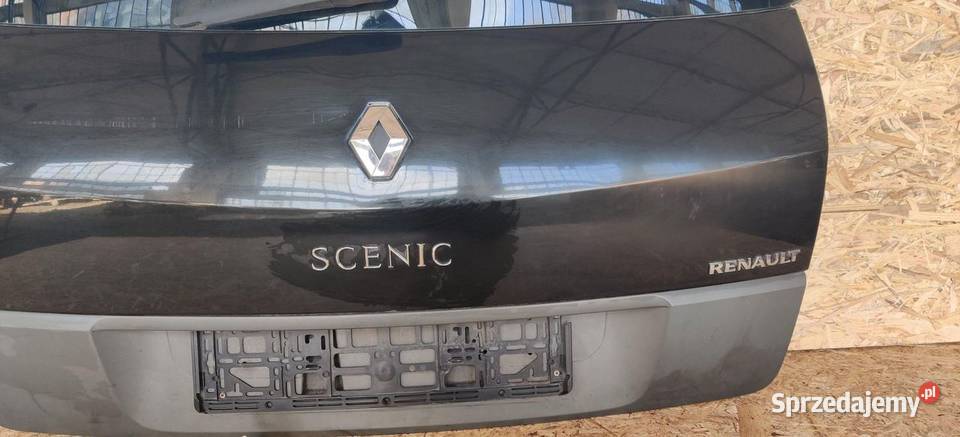 TYLNA KLAPA BAGAŻNIKA TYŁ SZYBA POKRYWA RENAULT osobowe Rudziniec