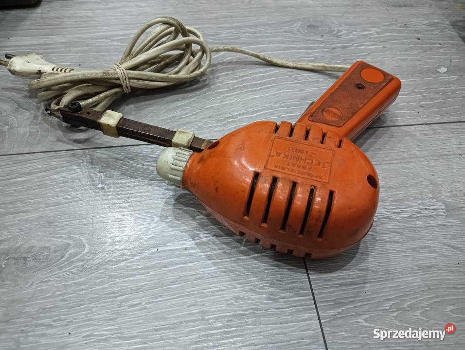 Lutownica Transformatorowa PRL 65 W 220V mocno Wałbrzych