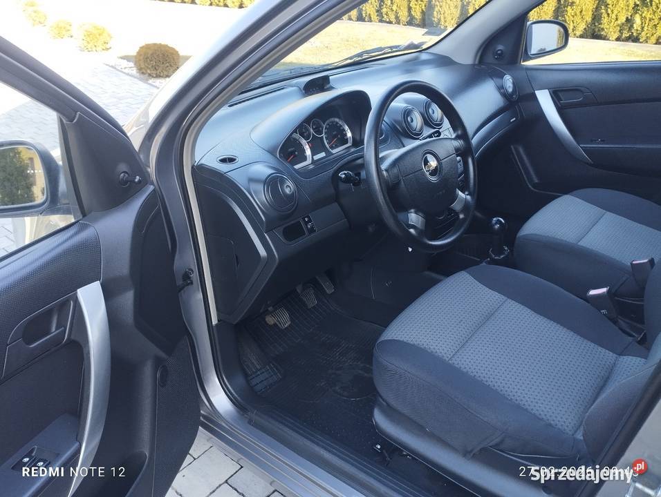 Chevrolet AVEO 12B 89 przebiegu salon polska Dębica