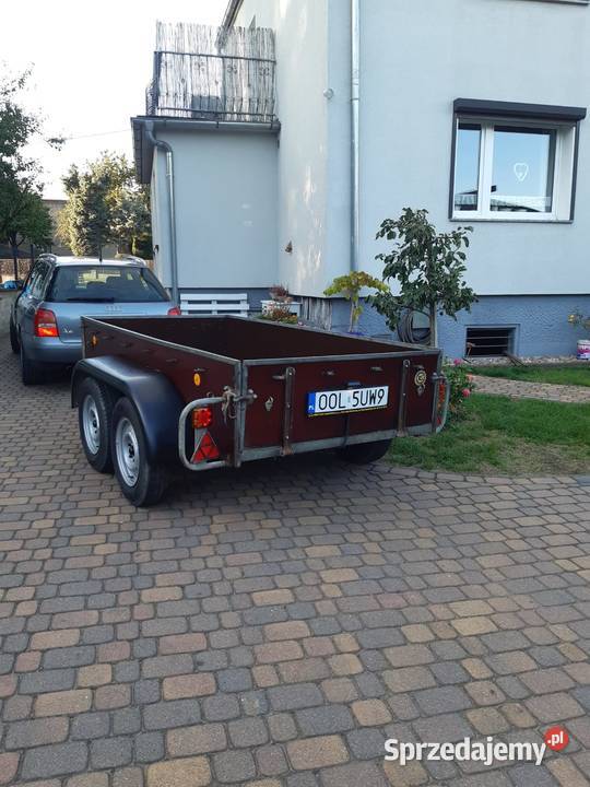 Przyczepka samochodowa 1300 dwuosiowa kat B opolskie Olesno