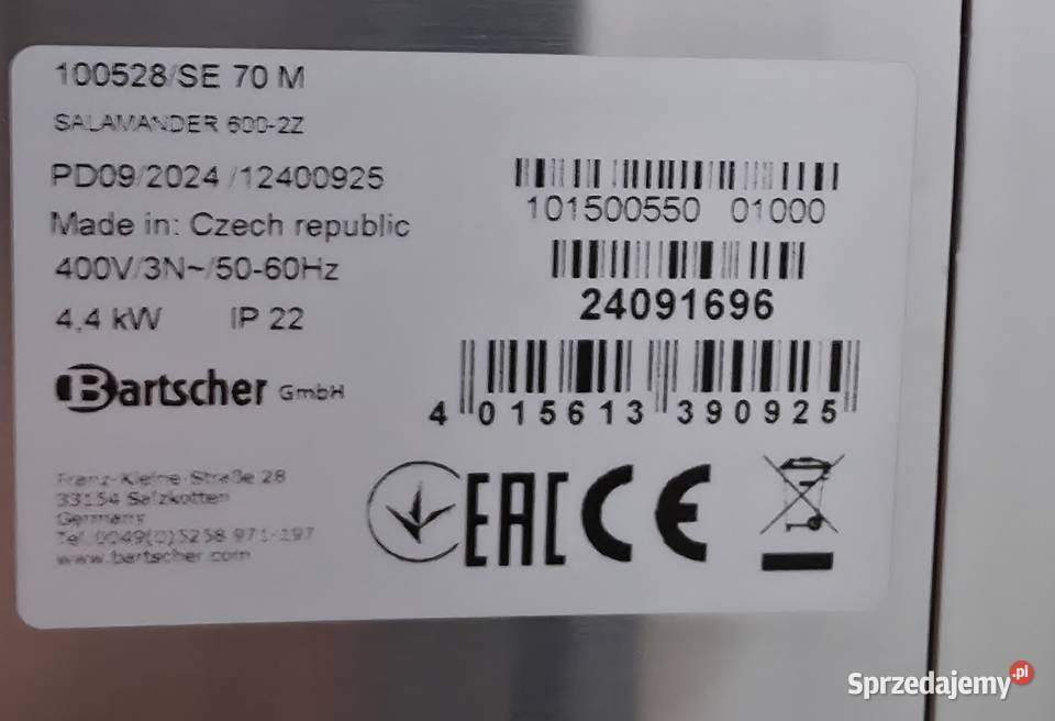 Salamander 127251 Biznes i Przemysł Warszawa