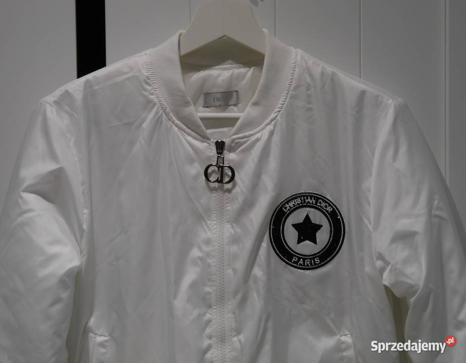 Christian Dior piękna kurtka bomberka 34 XS Christian Dior Wrocław sprzedam