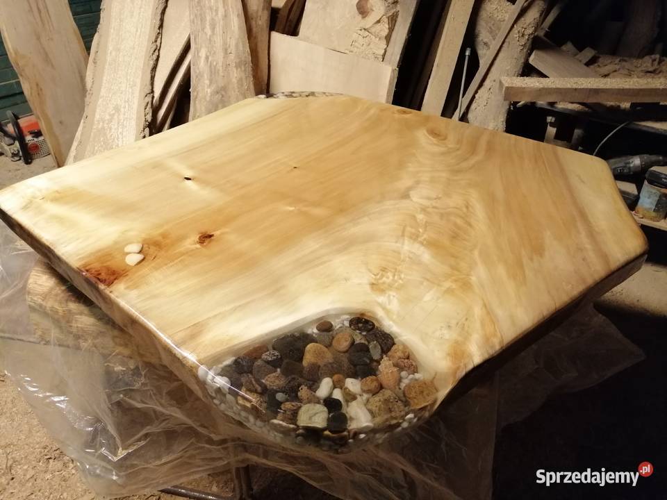 Stolik kawowy blat loft stół 120cm Pozostałe Przysucha