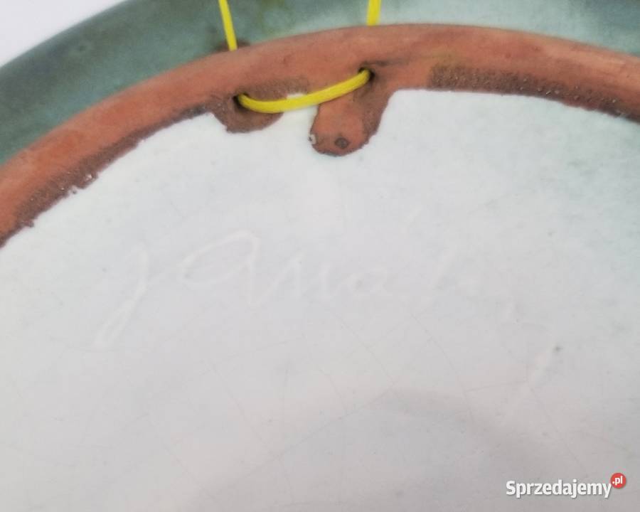 Patera ceramiczna ryba dekoracja fat lava Janaky Bronisze sprzedam