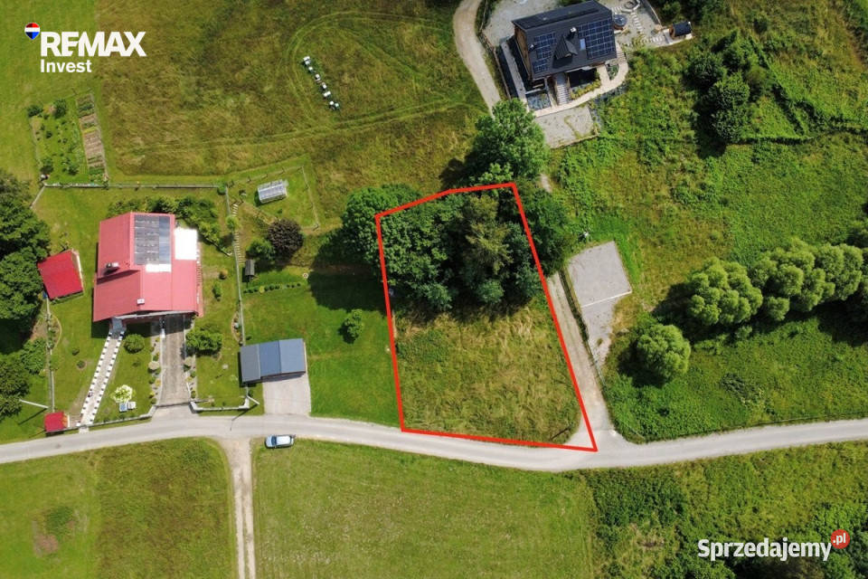 Działka z widokiem na Pilsko 1025 m budowlana Krzyżowa