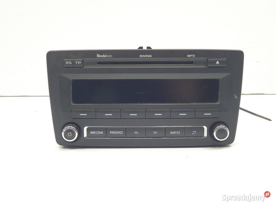 RADIO SKODA OCTAVIA II LIFT 1Z0035161M osobowe Lipno sprzedam