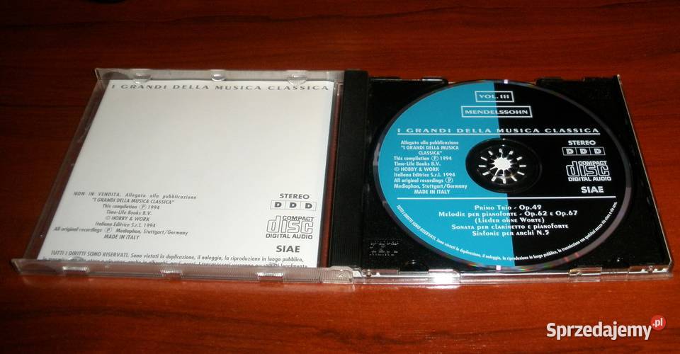 Mendellsohn Felix płyta CD muzyka klasyczna CD Kraków sprzedam